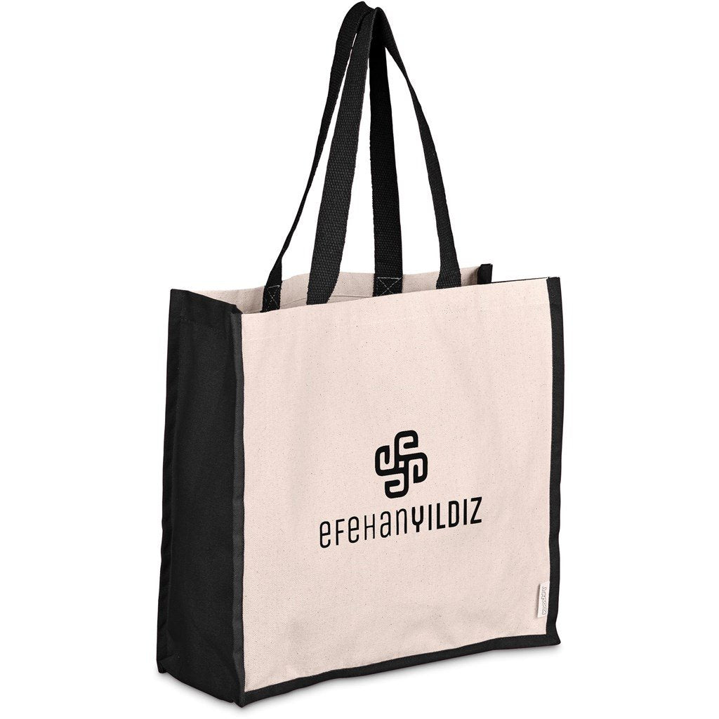 SoCo Cotton Tote BLACK - Eco-Friendly Bags,Shoppers and Totes,Cotton Products,Ideas for the Beach,Bags