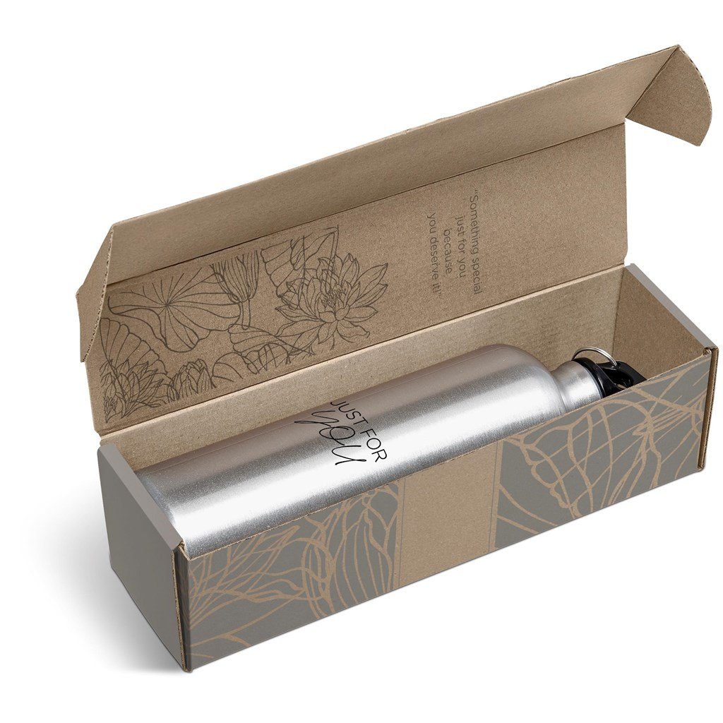 Solano Bottle in Bianca Custom Gift Box - Gold Only