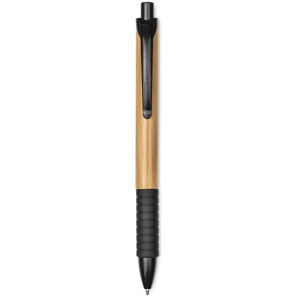 Sora Bamboo Ball Pen - Black - Pens