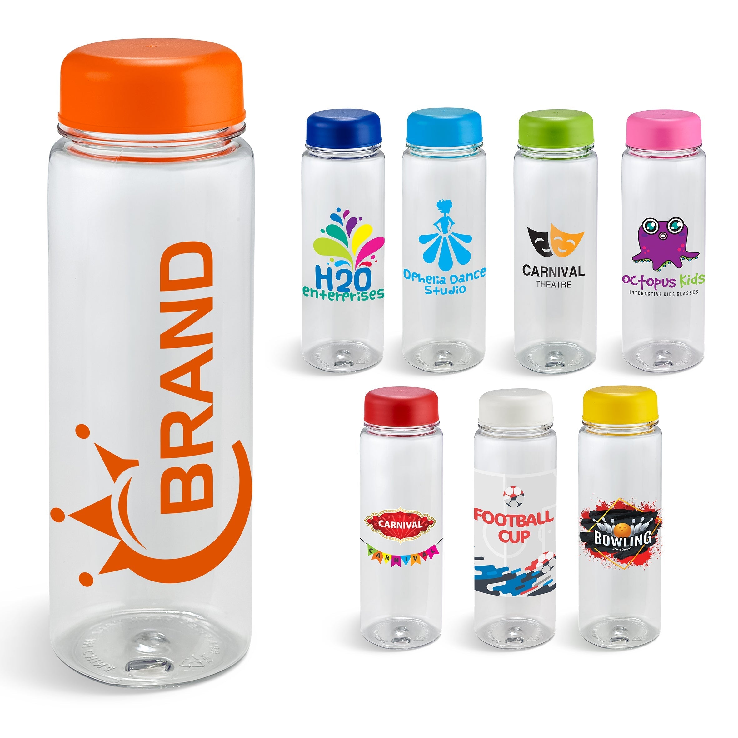 Stella Plastic Water Bottle - 500ml Black / BL