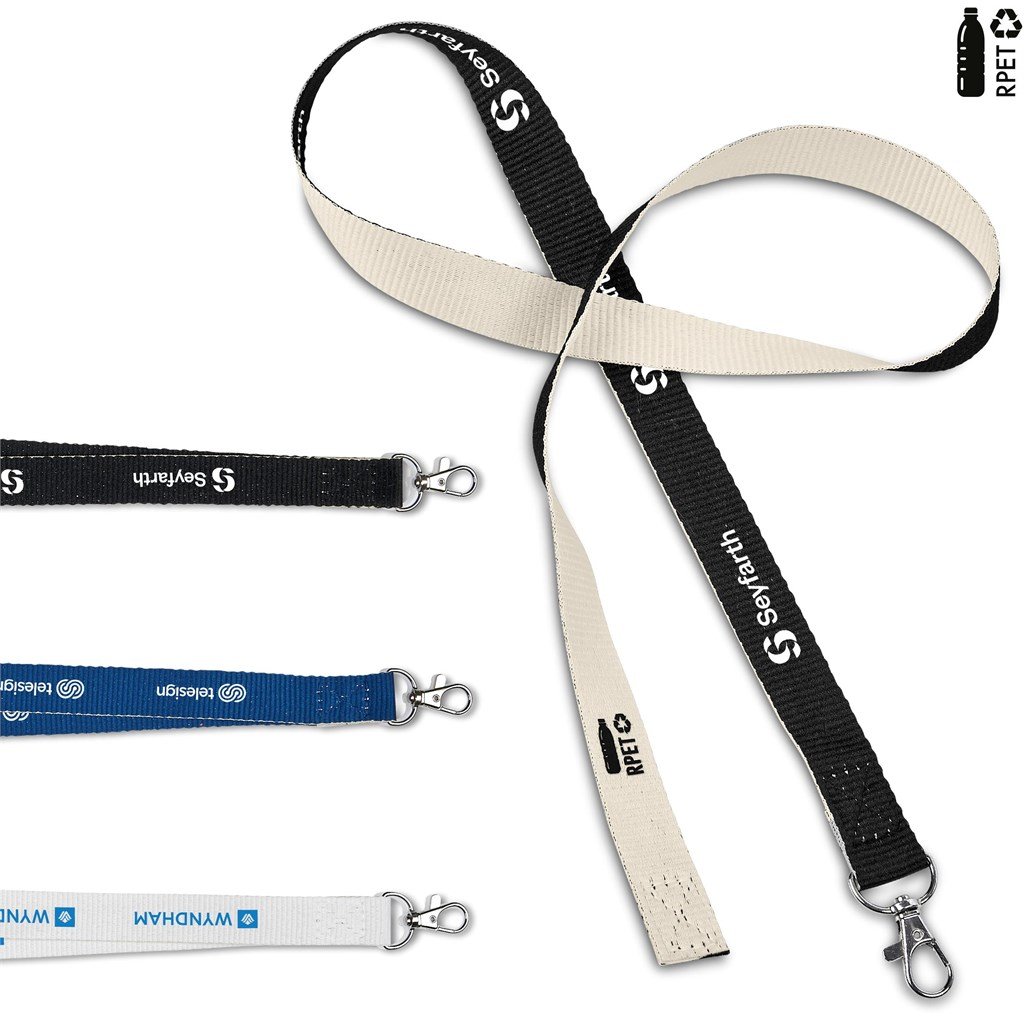 Taiga Recycled PET Lanyard - Lanyards,Recycled Products,Lanyards,Recycled Lanyards