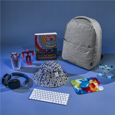 Tallinn Anti-Theft Recycled PET Laptop Backpack GREY - Bags,Laptop Backpacks,Recycled Products,Ideas for Work,Recycled Bags,Bags