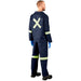 Technician 100% Cotton Conti Suit - Reflective Arms Legs & Back - Yellow Tape