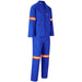 Technician 100% Cotton Conti Suit - Reflective Arms Legs & Back - Orange Tape