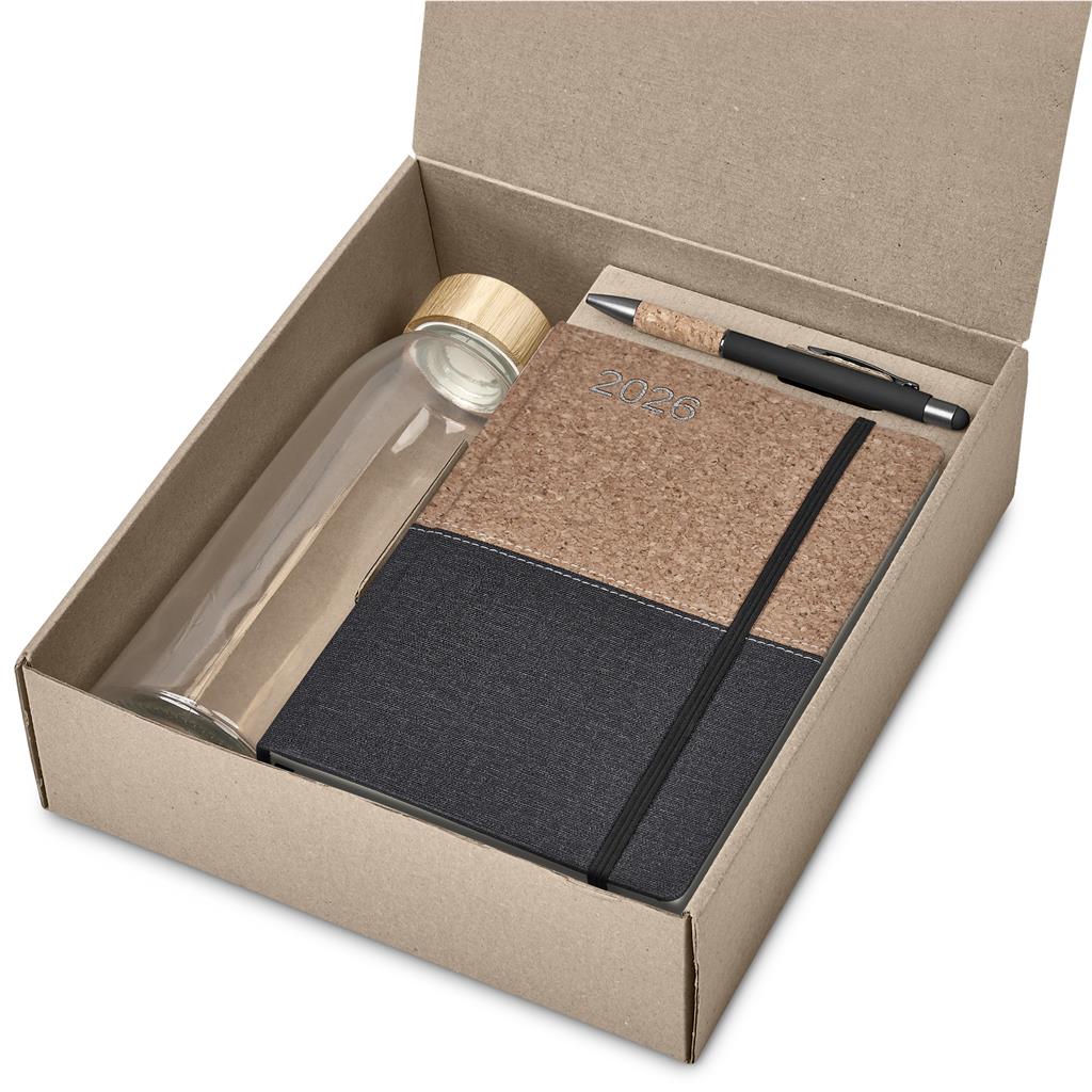 Tekina Diary Gift Set BLACK - Diaries 2026,Diaries 2026,Diary Sets 2026