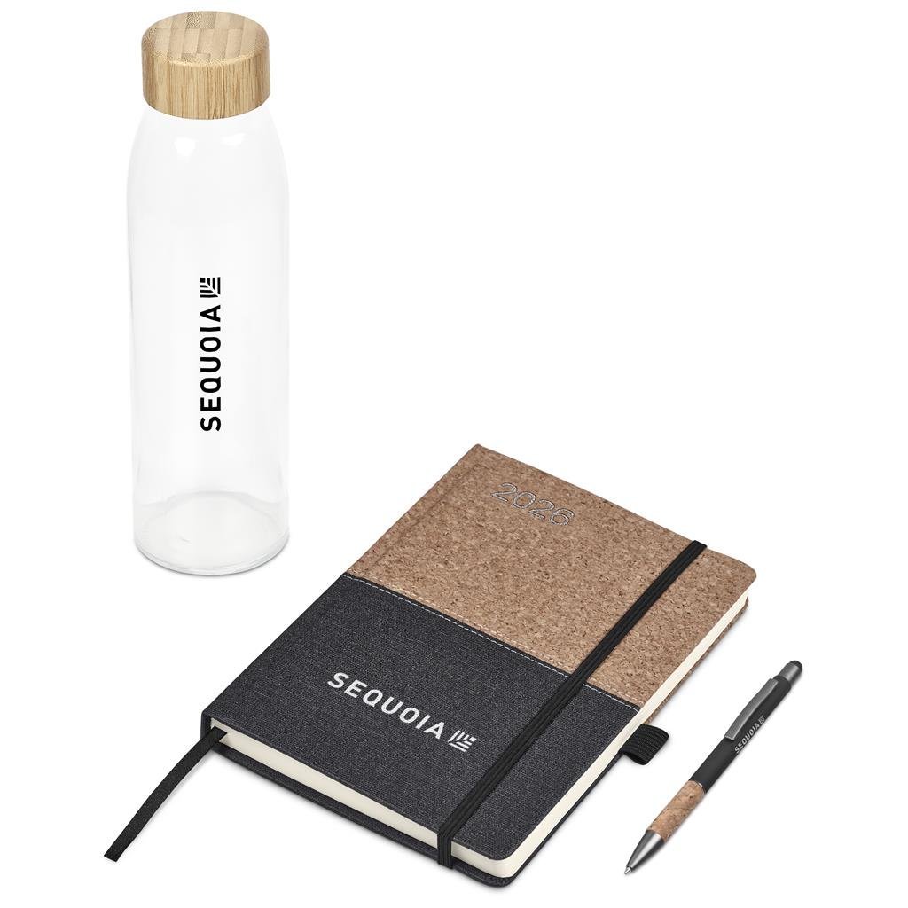 Tekina Diary Gift Set BLACK - Diaries 2026,Diaries 2026,Diary Sets 2026