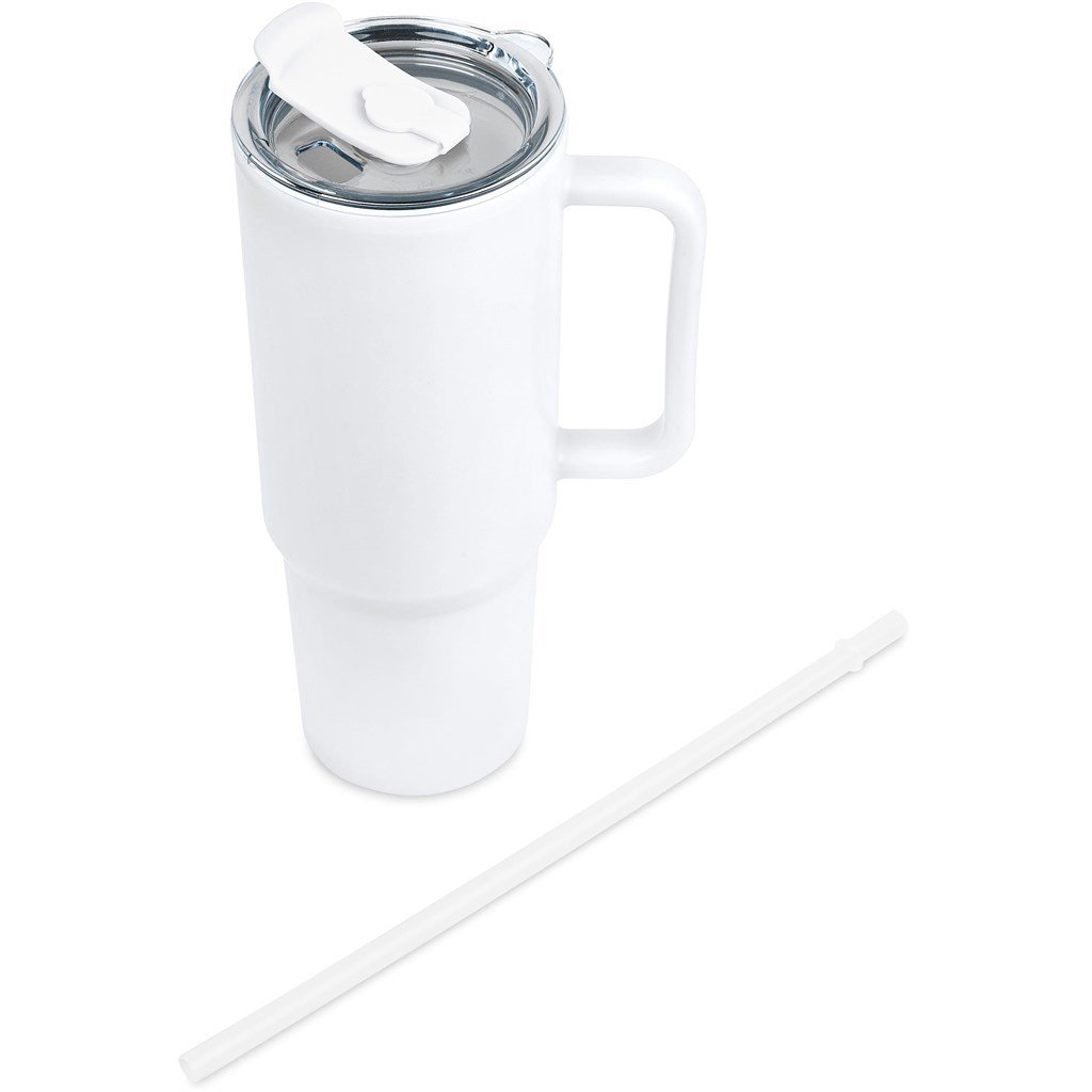 Texas Plastic Double-Wall Mug – 1.2 Litre - Travel Mugs and Tumblers,Ideas for Summer,Drinkware