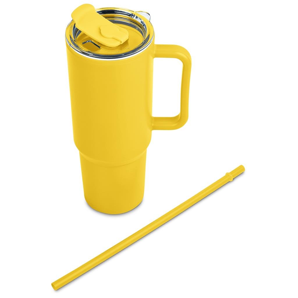 Texas Plastic Double-Wall Mug – 1.2 Litre - Travel Mugs and Tumblers,Ideas for Summer,Drinkware
