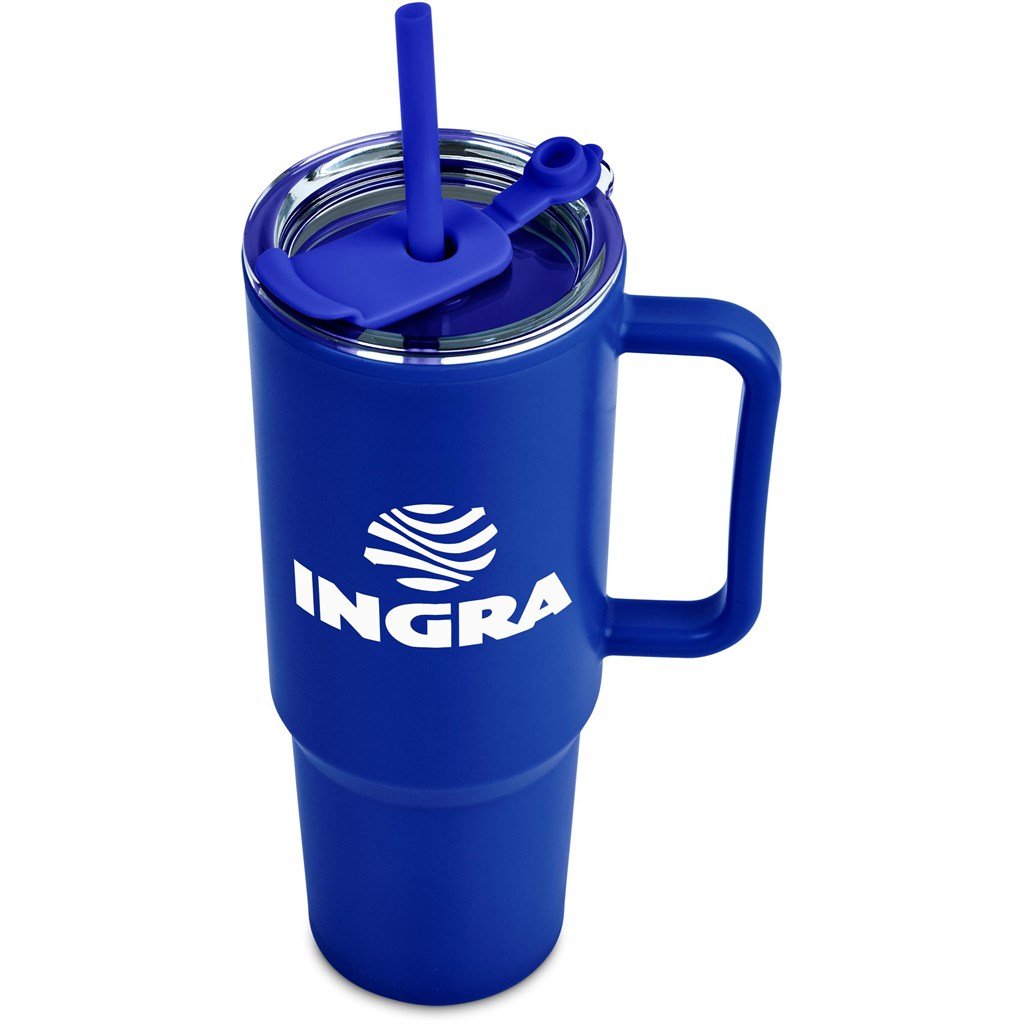 Texas Plastic Double-Wall Mug – 1.2 Litre - Travel Mugs and Tumblers,Ideas for Summer,Drinkware