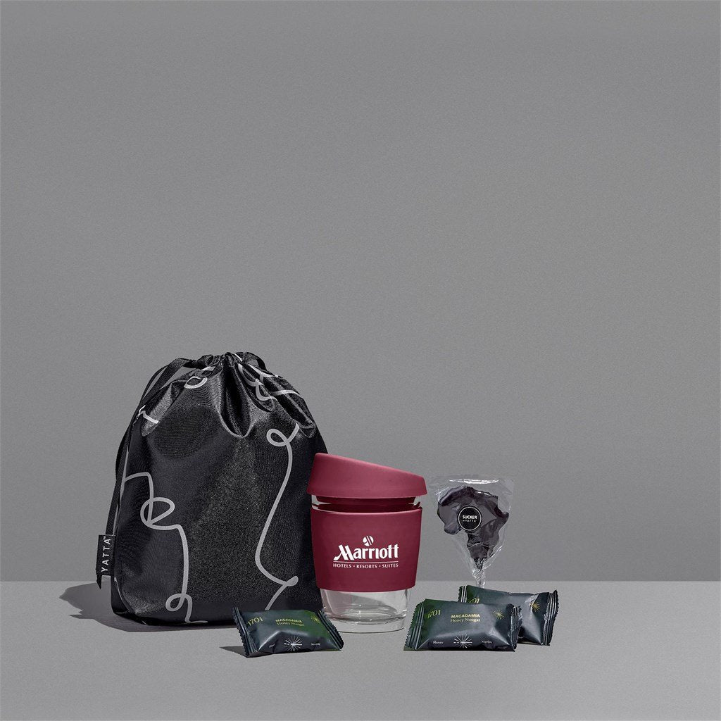 Tiny Treasure Hamper MAROON - Desk Drop Hampers