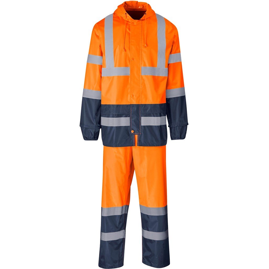 Torrent Two-Tone Hi-Viz Ref Polyester/PVC Rainsuit M / Orange / O