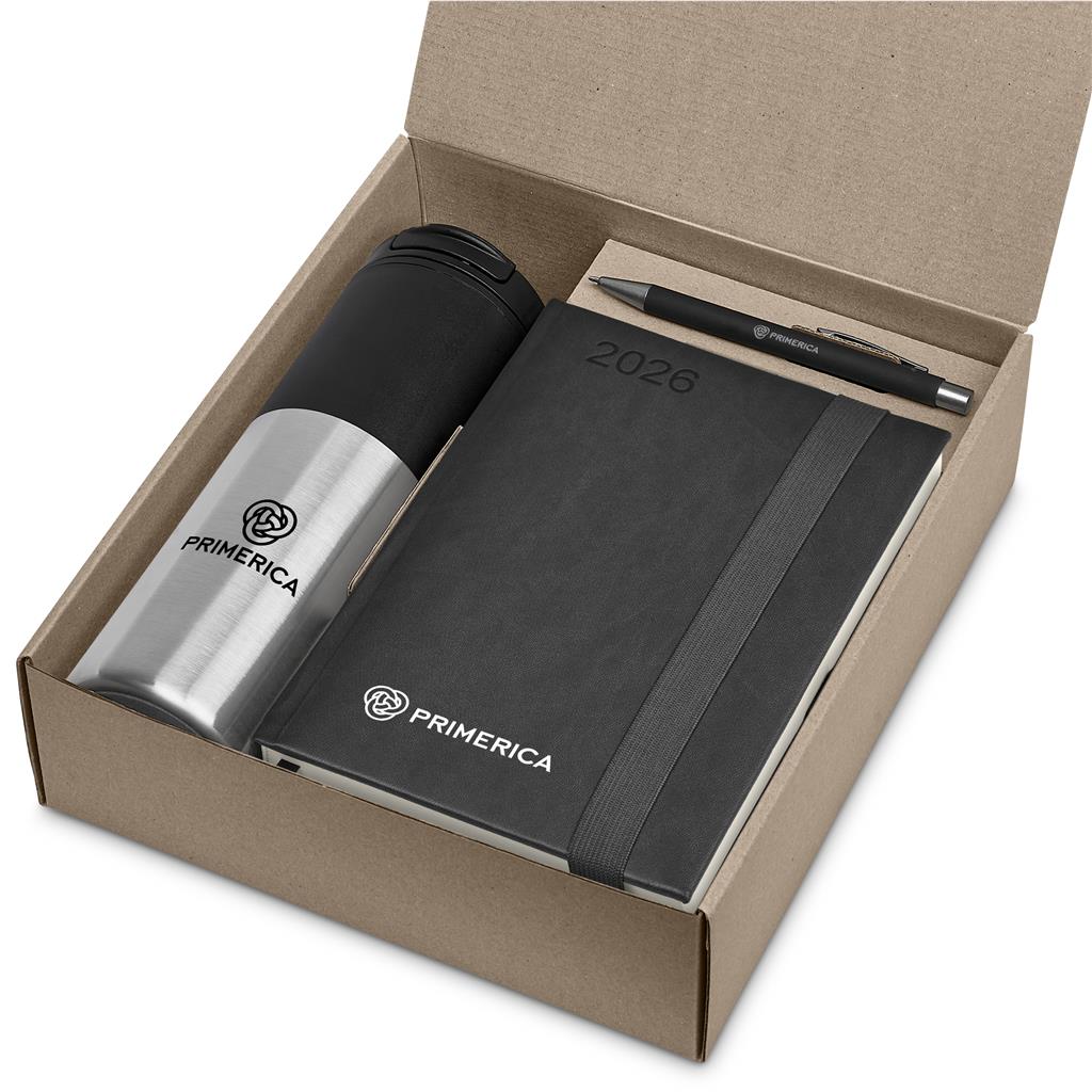 Tropism Diary Gift Set BLACK - Diaries 2026,Diaries 2026,New Items,Diary Sets 2026