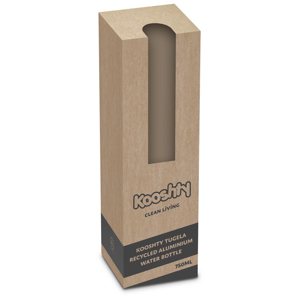 Tugela Recycled Aluminium Water Bottle - 750ml - Bottles,Recycled Drinkware,Drinkware,Full-Wrap UV Bottles