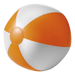 Two Tone Inflatable Beach Ball Orange / STD / Regular - Outdoor