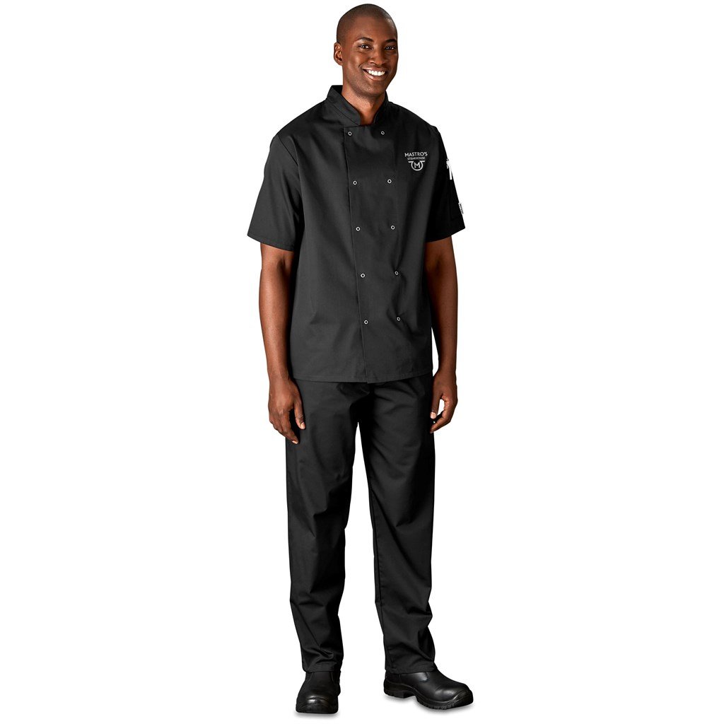 Unisex Short Sleeve Zesty Chef Jacket