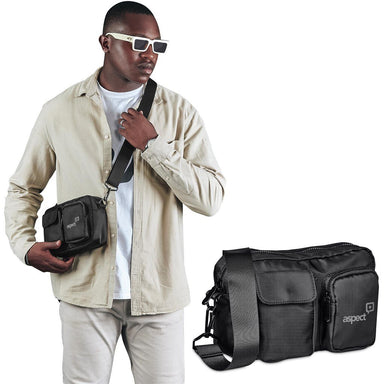 Unisex Tauriel Crossbody Bag BLACK - Travel Bags,Crossbody and Waist Bags,Bags