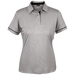 United Golfer Ladies Silver/Black / XS / Last Buy - Golf Shirts