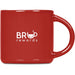 Vida Ceramic Coffee Mug – 350ml RED - Mugs,Drinkware