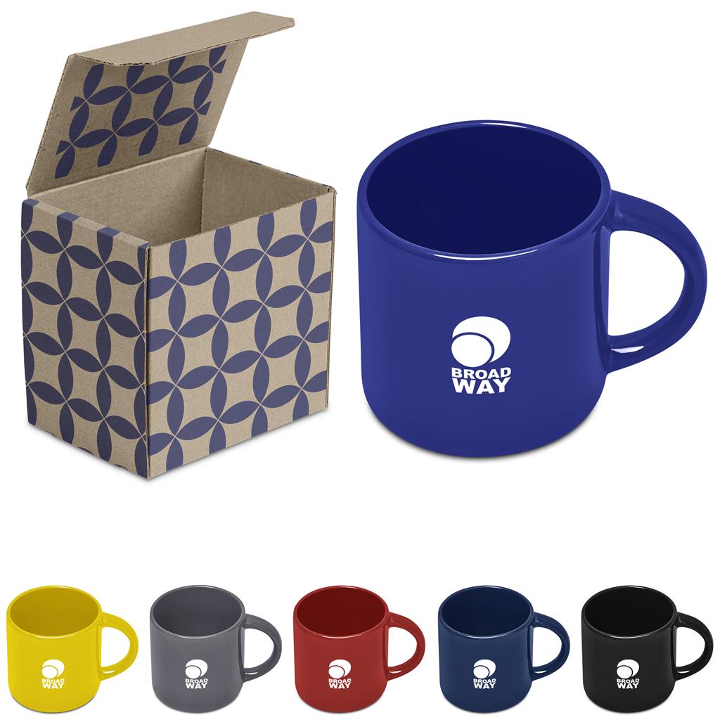 Vida Coffee Mug in Bianca Custom Gift Box - Cups Mugs And Short Tumblers In Boxes,Custom Packaging