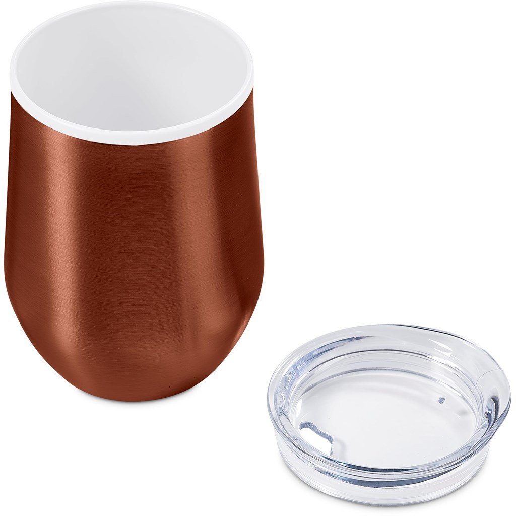 Vogue Madison Stainless Steel & Plastic Double-Wall Tumbler - 350ml - Travel Mugs and Tumblers,Drinkware Ideas,Fashion Colour