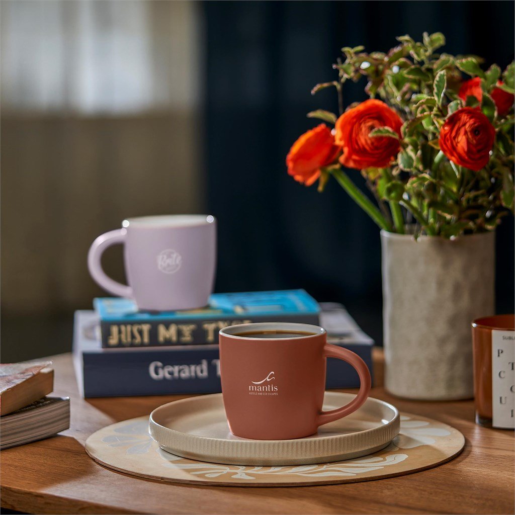 Vogue Victoria Ceramic Coffee Mug - 280ml - Mugs,Drinkware Ideas,Fashion Colour Ideas,Drinkware