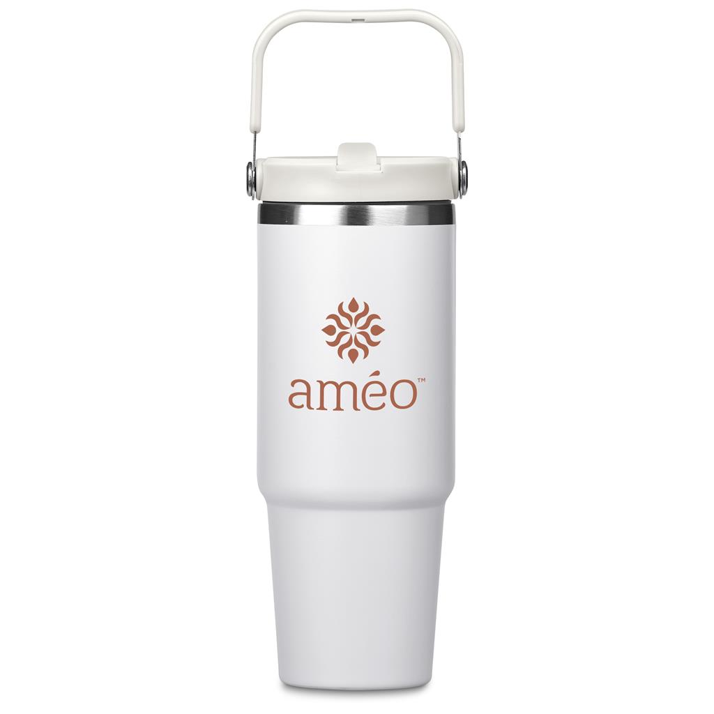 Waikiki Stainless Steel Vacuum Tumbler – 800ml OFF WHITE - Travel Mugs and Tumblers,Drinkware