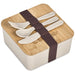 Wani Wheat Straw & Bamboo Lunch Box NATURAL - Foodware,Eco-Friendly,Bamboo Products,Wheat Products,Ideas for Work,Coolers and Lunchware