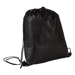 Wave Design Drawstring Bag Non-Woven Black / STD / Regular - Drawstrings