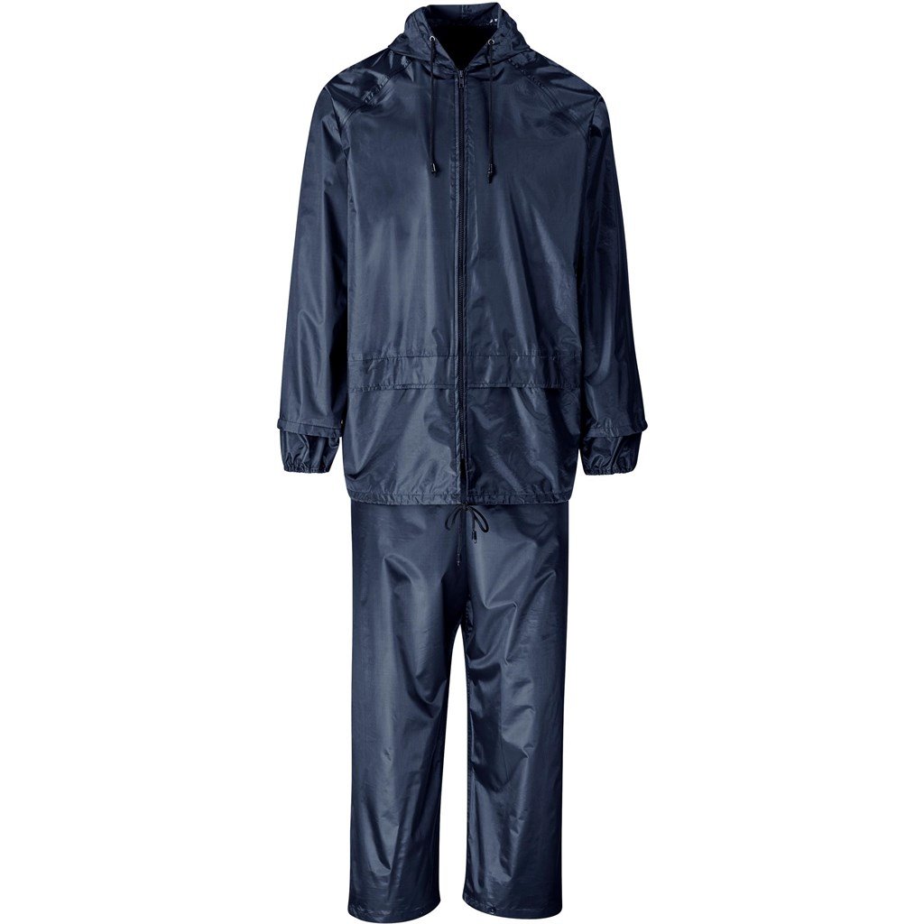 Weather Polyester and PVC Rain suit