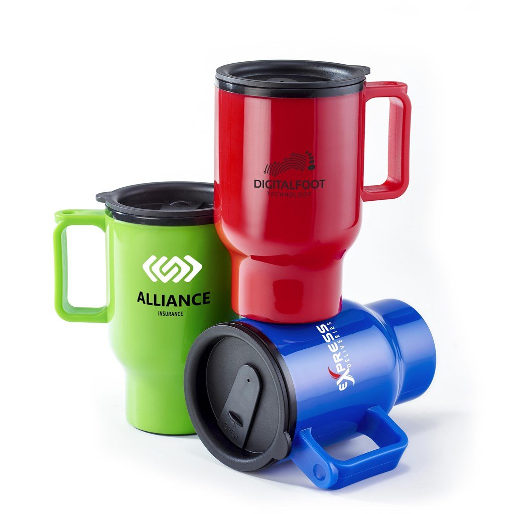 Whimsy Plastic Double-Wall Mug - 430ml - Mugs