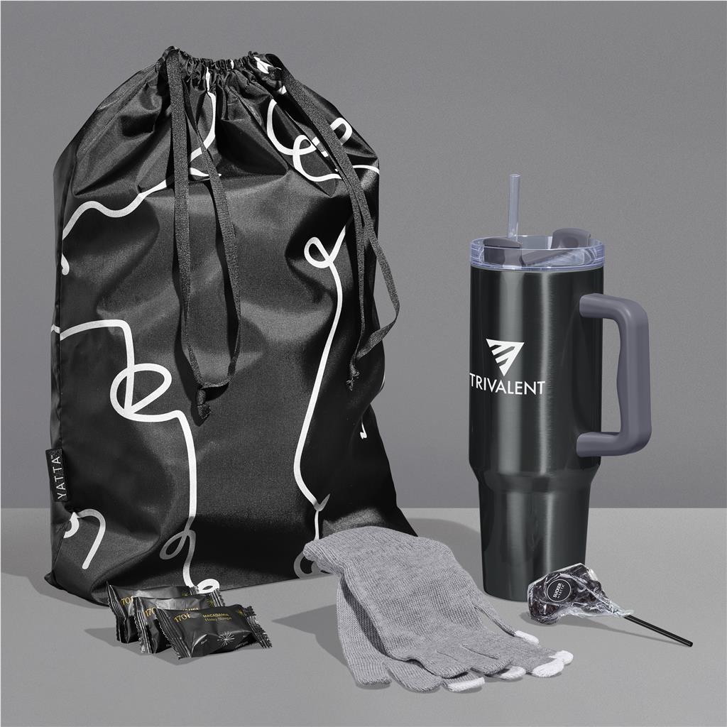 Winter Whimsy Hamper DARK GREY - Desk Drop Hampers,Unisex Hampers