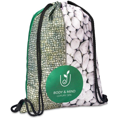 Custom Credo Drawstring Bag BLACK - Bags and Backpacks,Custom Backpacks