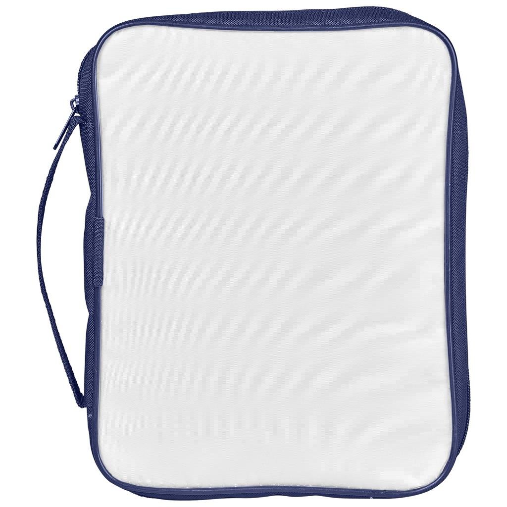 Custom Faith Bible Book Bag With Carry Handle NAVY - Personal Care and Pamper Gifts,Custom Conference Bags,Custom Bags