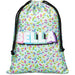 Custom Pacific Maxi Polyester Drawstring Pouch BLACK - Bags and Backpacks,Custom Backpacks