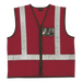 Highway Waistcoat Red / SML / Regular - High Visibility