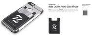 Hold Em Up Card Holder-Black-BL