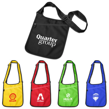 Jubilee Promotions Shoulder Bag Black / BL - Conference and Messenger Bags