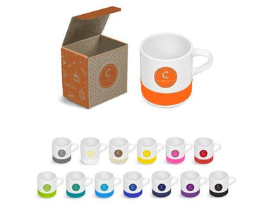 Kaleido Mug in Bianca Custom Gift Box-
