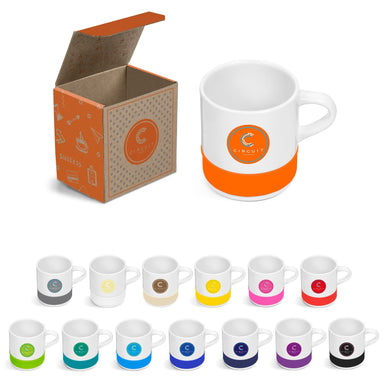 Kaleido Mug in Bianca Custom Gift Box-Lime-L