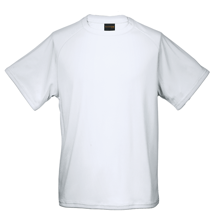 Kids Polyester T-Shirt - 135gsm White / 5 to 6 / Regular - Kids-T-Shirts