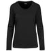 Ladies Long Sleeve All Star T-Shirt L / Black / BL