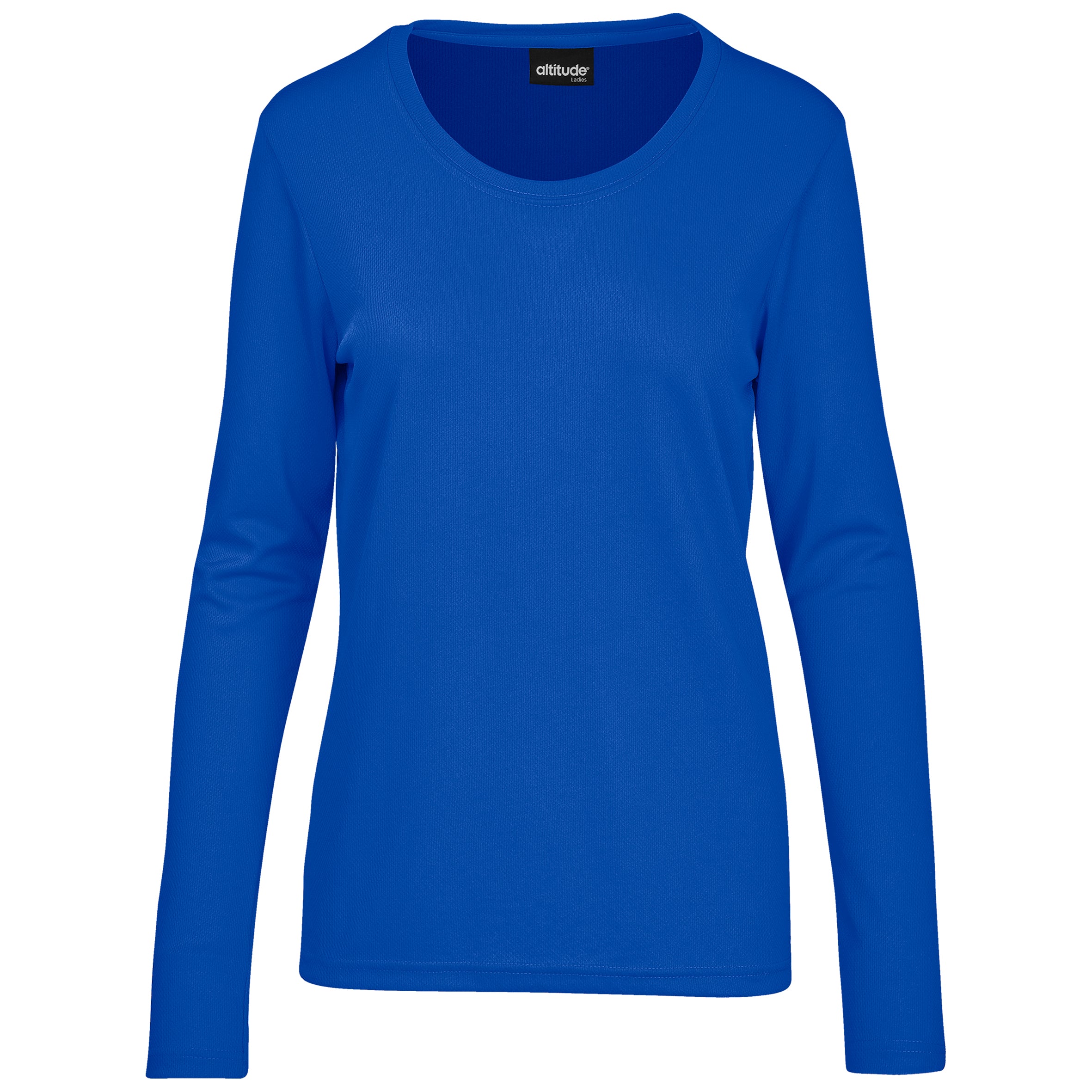 Ladies Long Sleeve All Star T-Shirt L / Royal Blue / RB