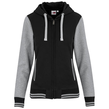 Ladies Princeton Hooded Sweater 2XL / Black / BL