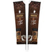 Legend 3M Sublimated Telescopic Double-Sided Flying Banner - 1 complete unit-Banners