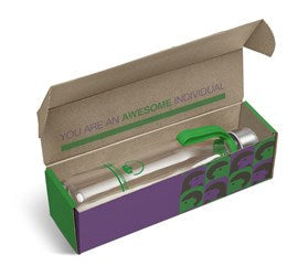 Loopy Bottle in Bianca Custom Gift Box-