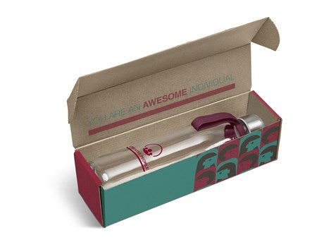 Loopy Bottle in Bianca Custom Gift Box-