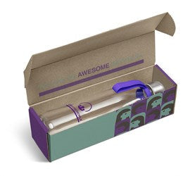 Loopy Bottle in Bianca Custom Gift Box-