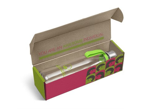 Loopy Bottle in Bianca Custom Gift Box-