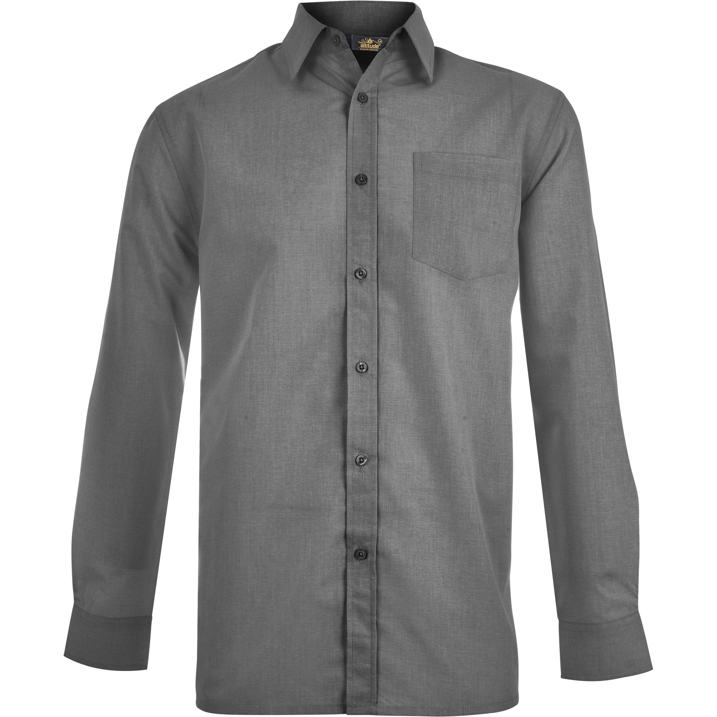 Mens Long Sleeve Apollo Shirt - Light Blue Only-
