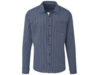 Mens Long Sleeve Kenton Shirt - Red